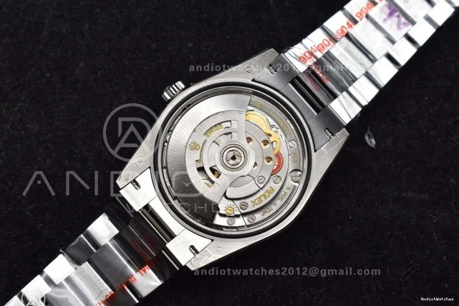 Blue DayDate SS Best Steel (Gain 36 904L Weight) 677 on vr3255 Diamond V5 Bracelet QF President FlexibleFit Dial Edition 0716